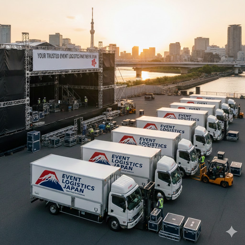 Event Logistics in Japan – Concert Tours, Exhibitions, EXPO, Charter Flights | NEXTSTAR