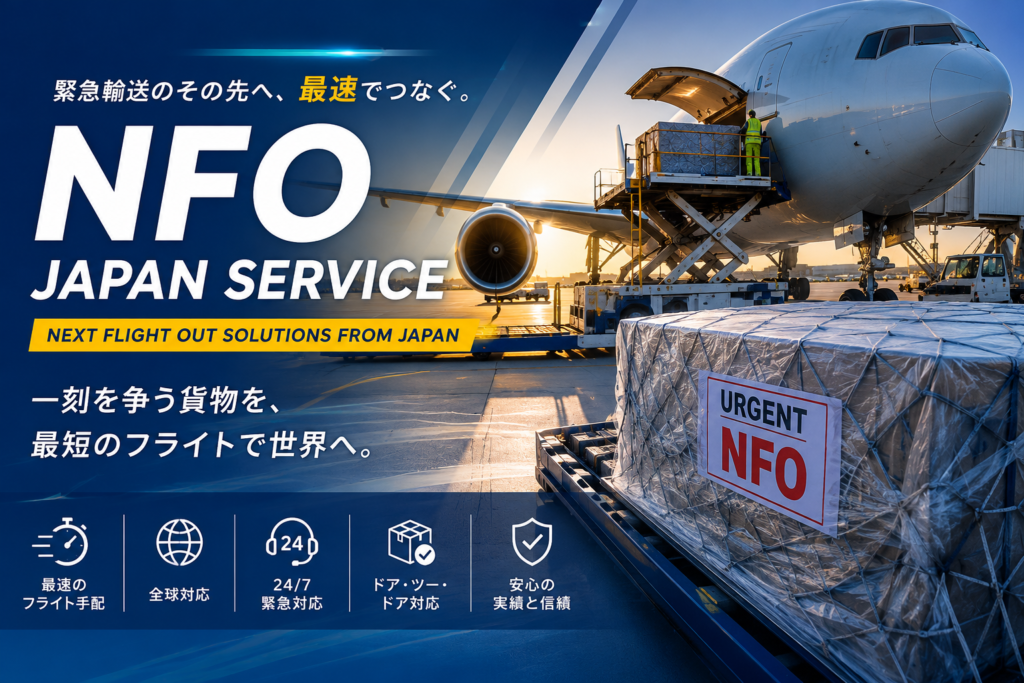 NFO Japan Service | Emergency Next Flight Out Solutions from Japan