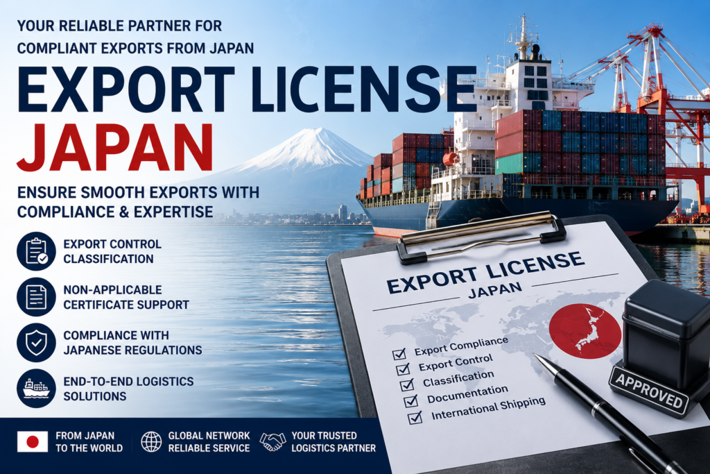 Export License Japan | Understanding Japan's Export Licensing Requirements