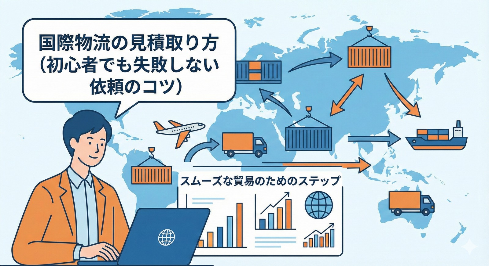 【保存版】国際物流の見積もり取り方｜初心者でも失敗しない依頼のコツ
